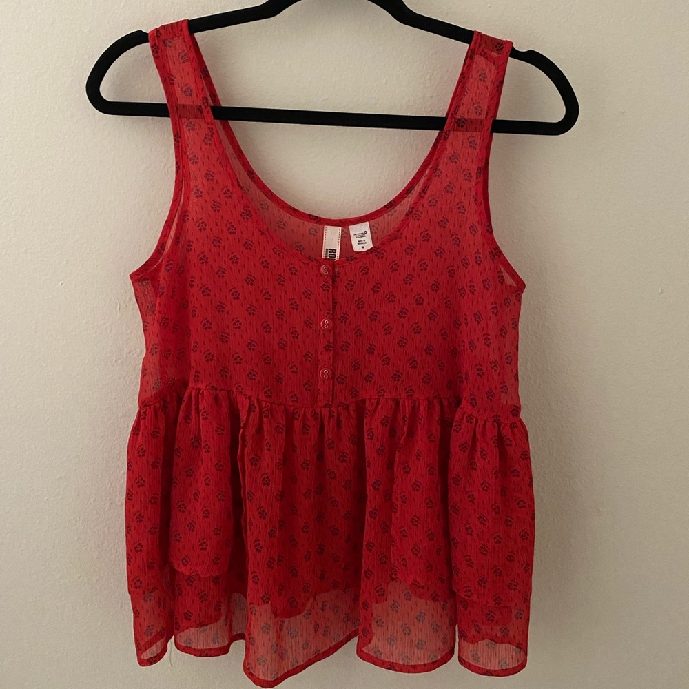 Red tank